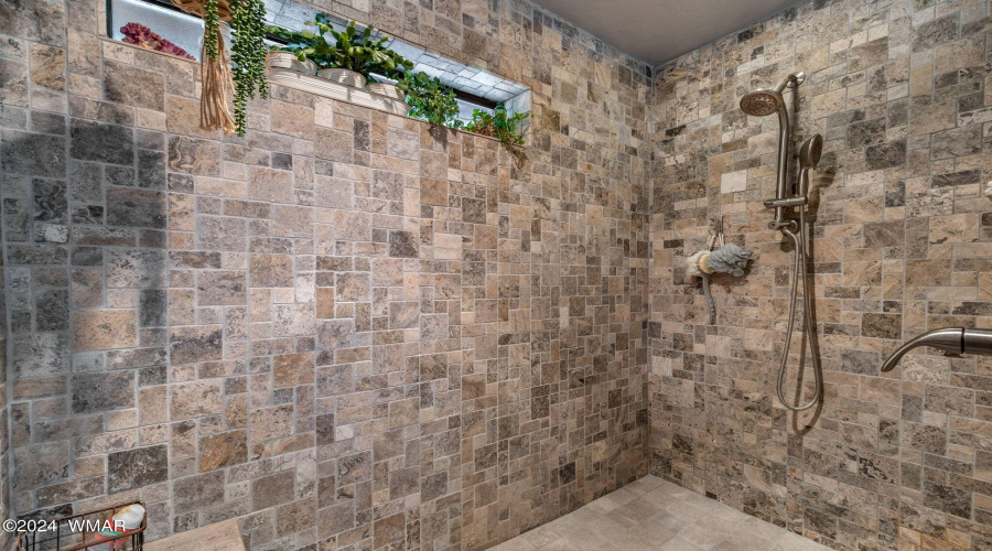 Walk-in Shower in Master Bath