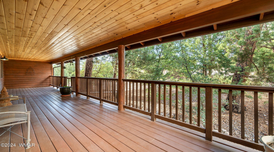 Covered deck