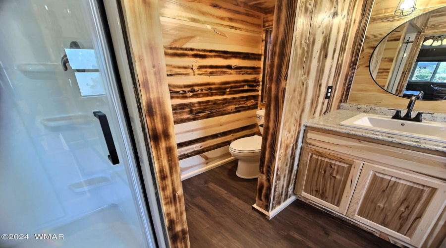 Master bath toilet closet