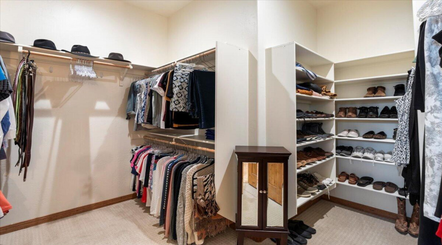 Primary Closet - Main Level