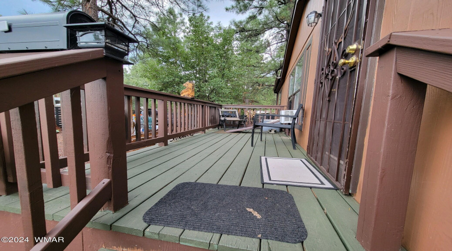 shoreline front deck