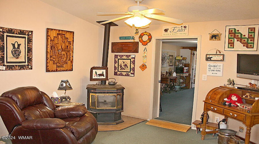 012_Woodstove in Living Room