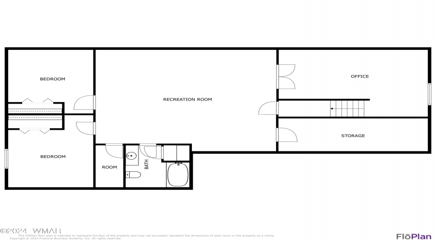 Floor plan downstairs