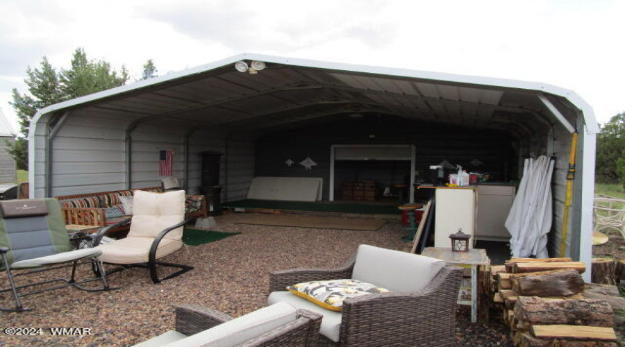 Additional Carport and Storage space