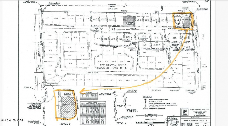 Easement survey