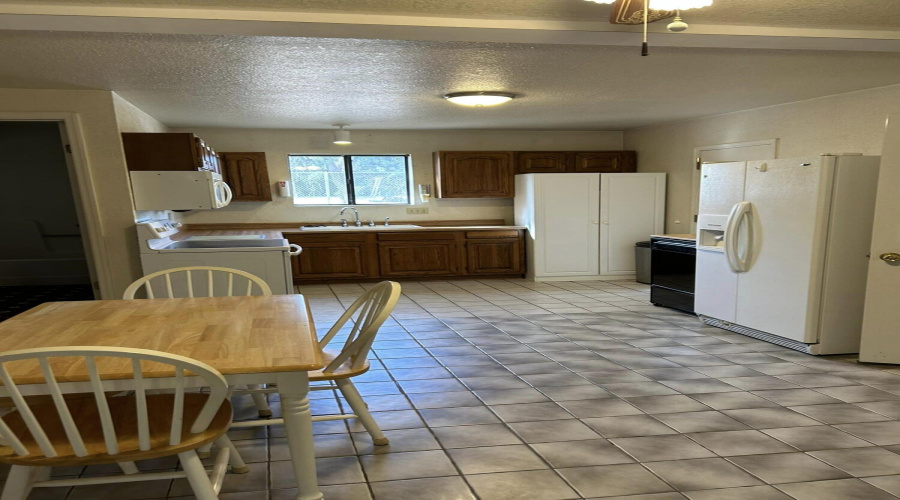 kitchen view from front room door