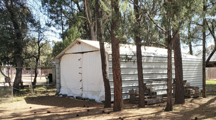 Outbldg w Tarped end