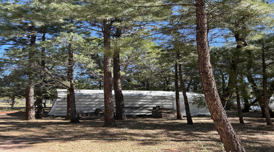 side of another detached storage garage