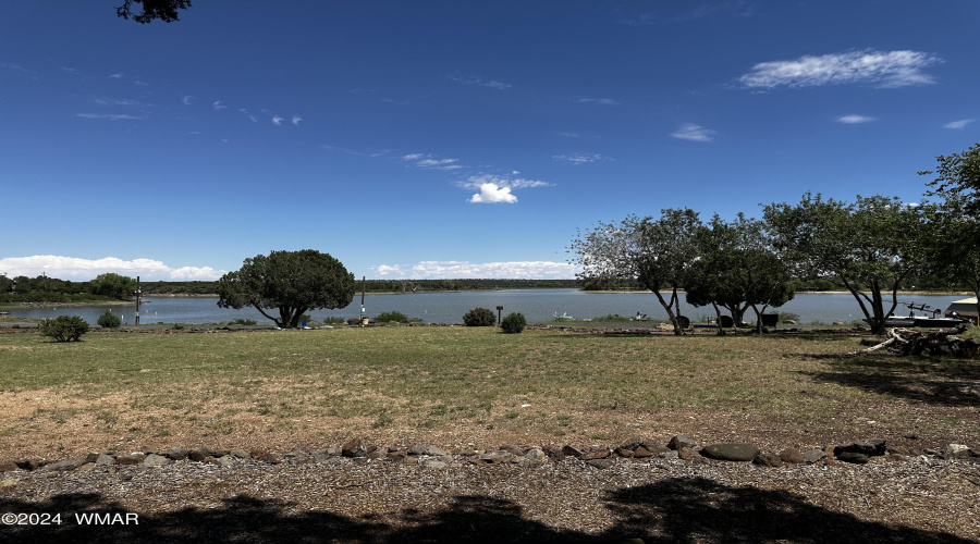 Community Rec. area at the lake.