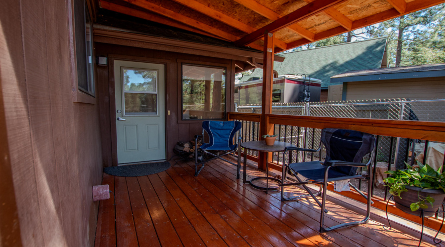 Rear Porch