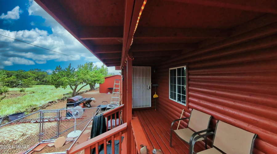 Back Covered Deck