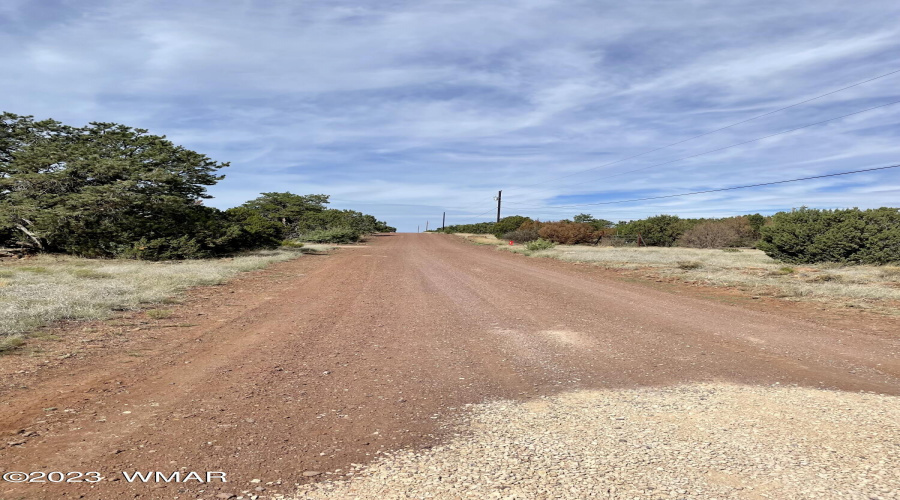 Road leading to property