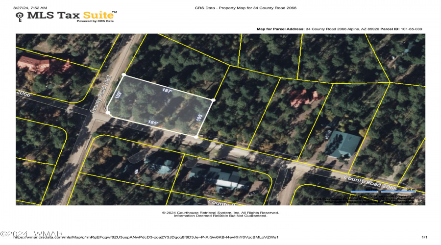 LOT 39 AERIAL MAP -