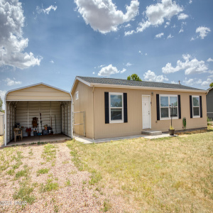 Front with carport