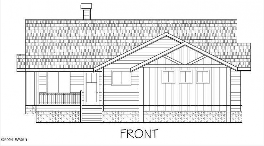 Getaway Front Elevation