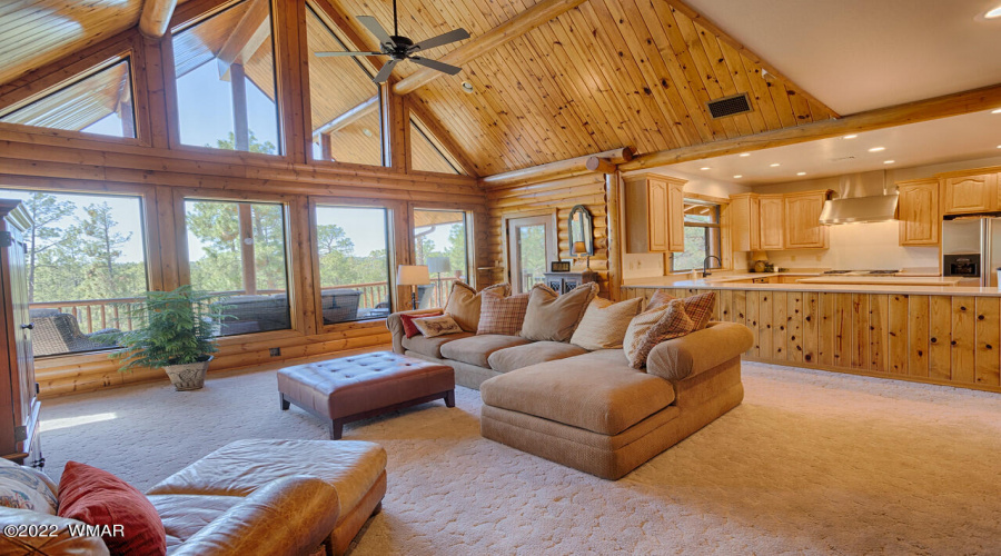 Living Room and Kitchen