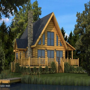 Artist Rendering of Custom Home