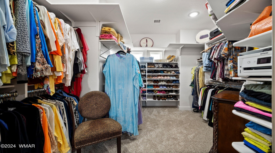 Oversized Walk-In Closet