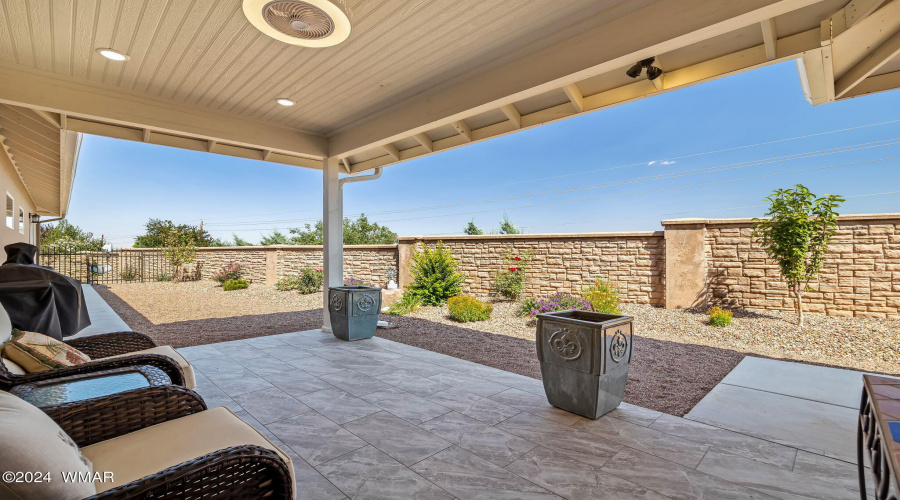 Covered Patio Off The Kitchen