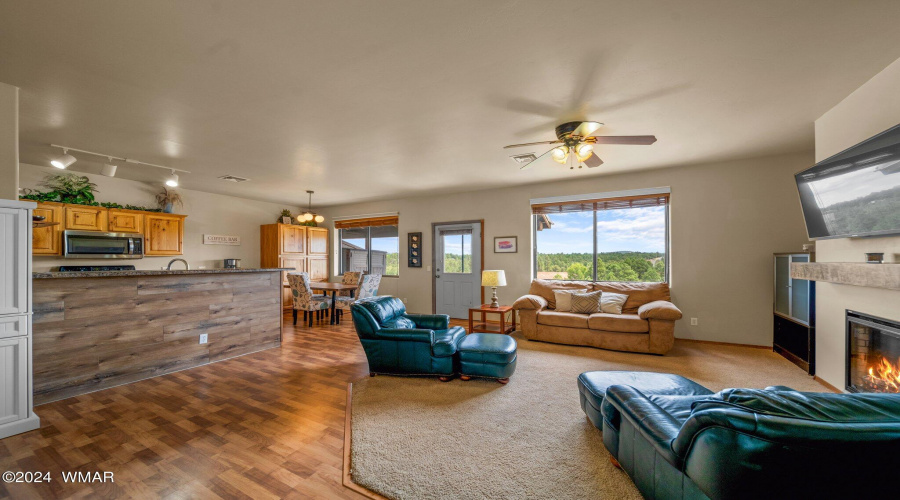 Newly Remodeled Living Room