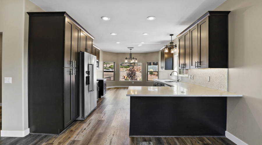 Kitchen to Dining Area