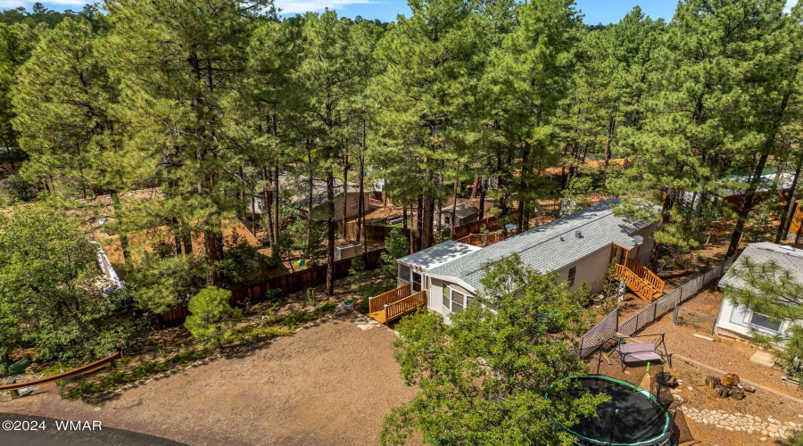 Aerial View of Home