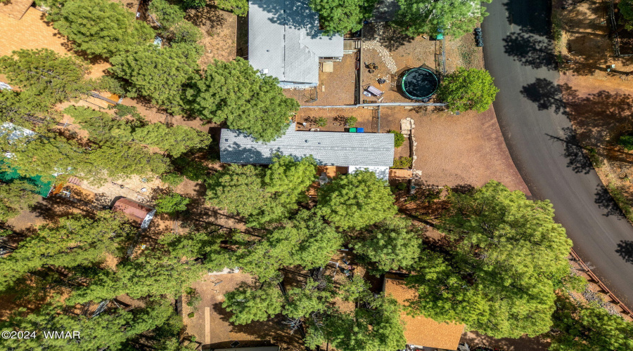 Aerial View of Home