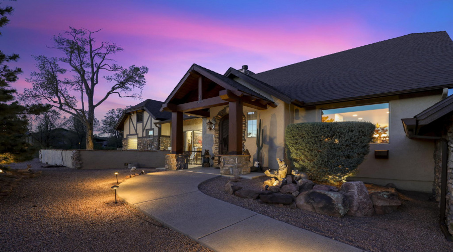 front door dusk 1E0A7698