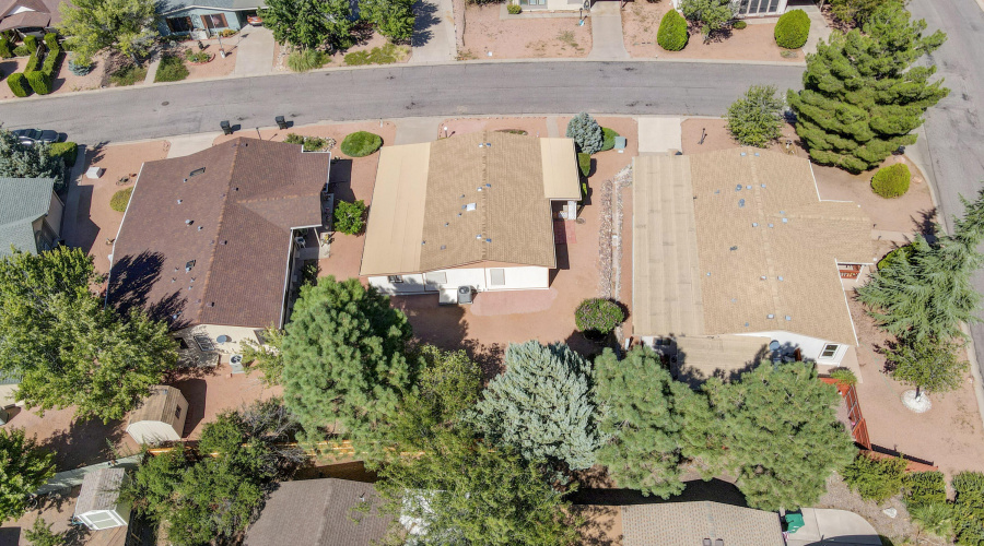 Aerial Above House