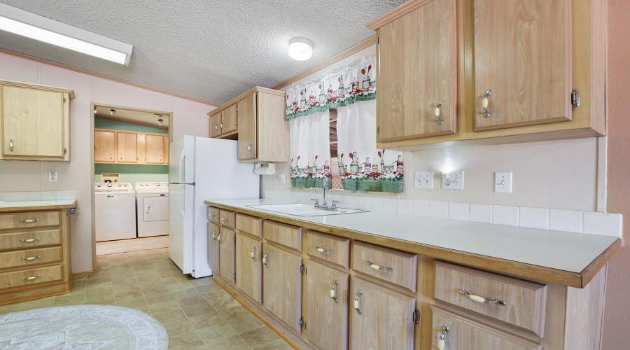 Kitchen- Laundry Room