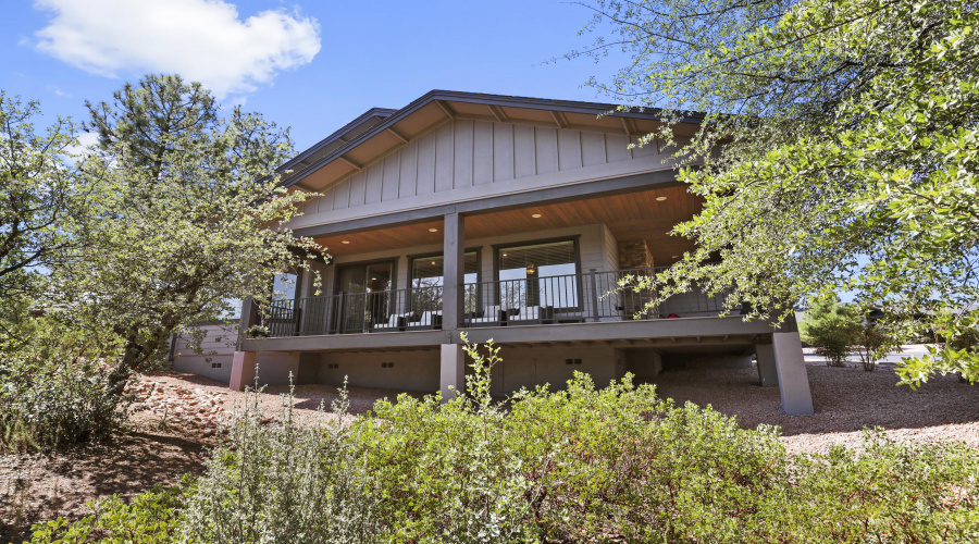 Covered Back Deck