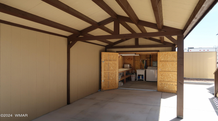 Custom Lot with Custom Built Shed and Ca