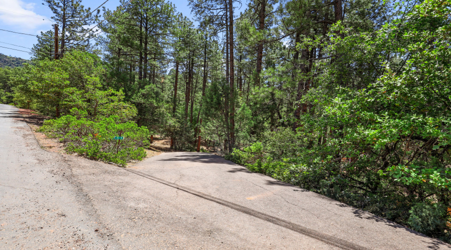 Entrance via Driveway