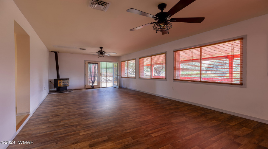 Family Room and Fireplace