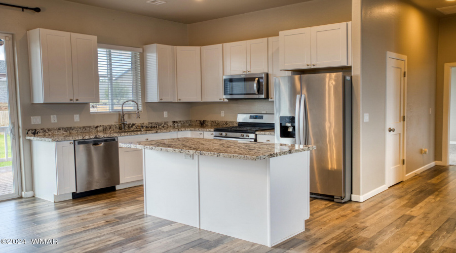 Stainless Steel & Shaker Cabinets