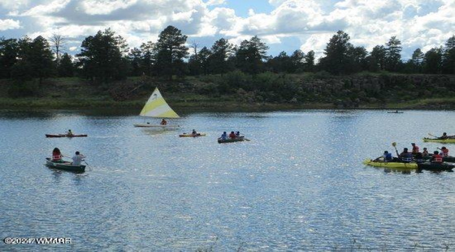 Boating and fishing in one of 40 lakes