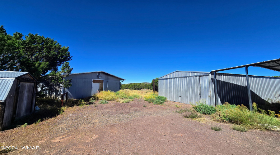 side shop and poll barn