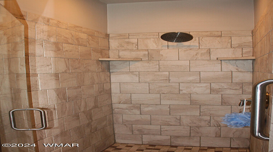 Walk In Custom Tile Shower