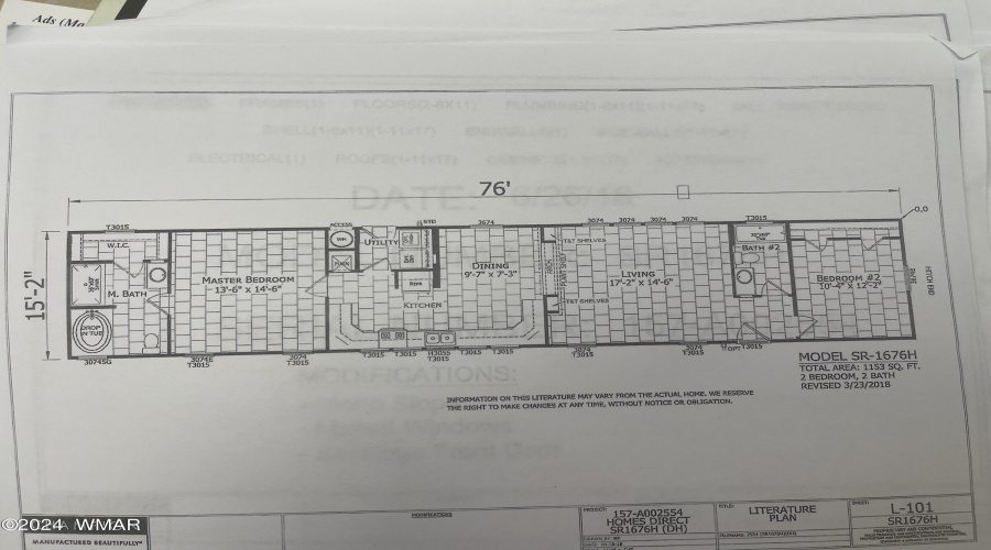 995 Timberland Rd  Floorplan