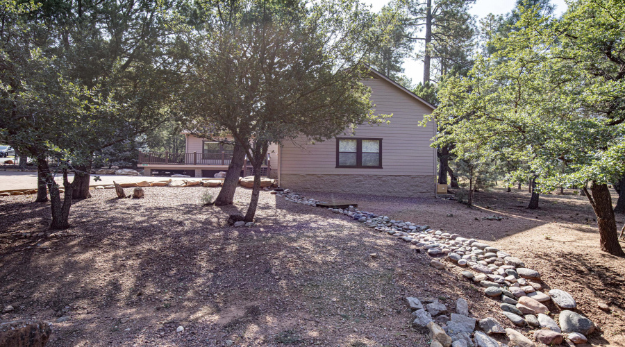 Back Yard Planned Drainage Area