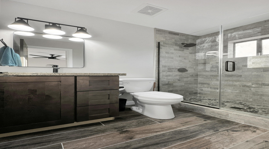 Master bathroom