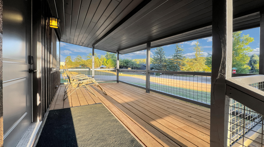 Front patio deck