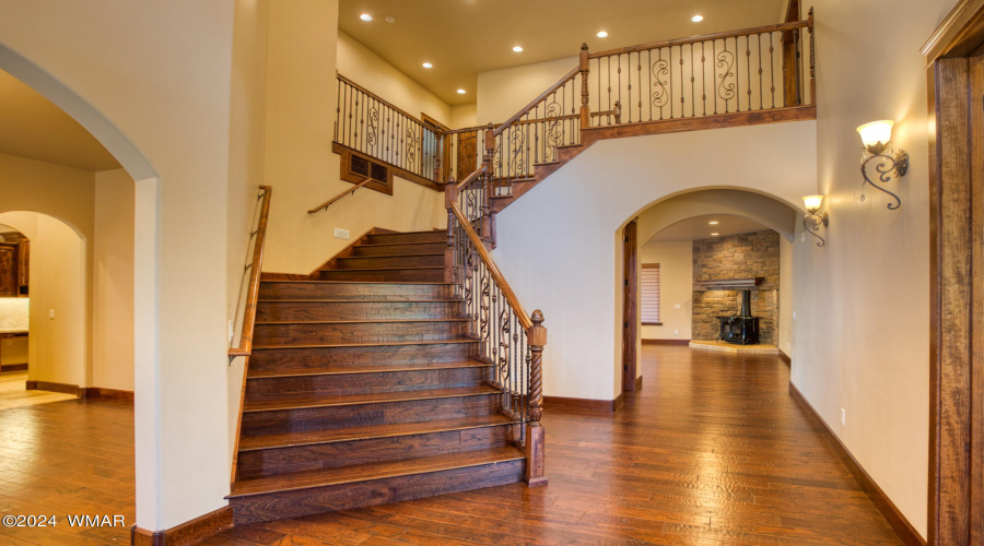 Grand Staircase in Foyer