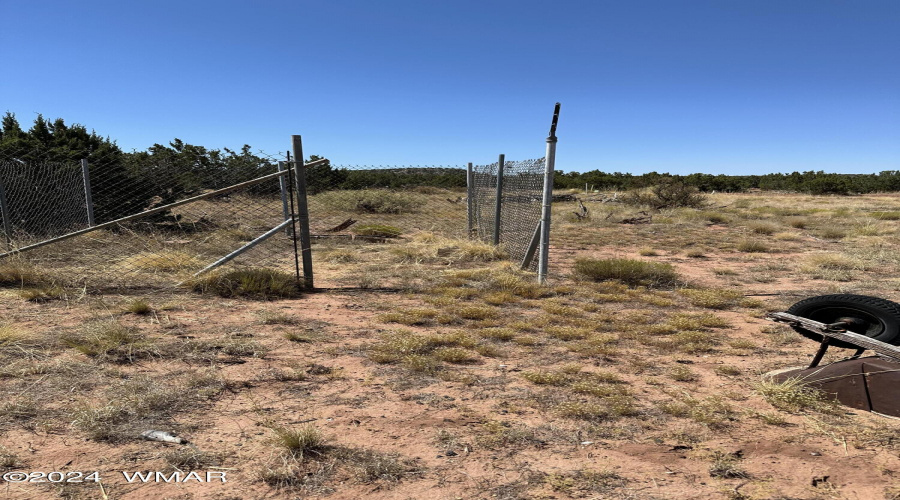 Small Fenced area