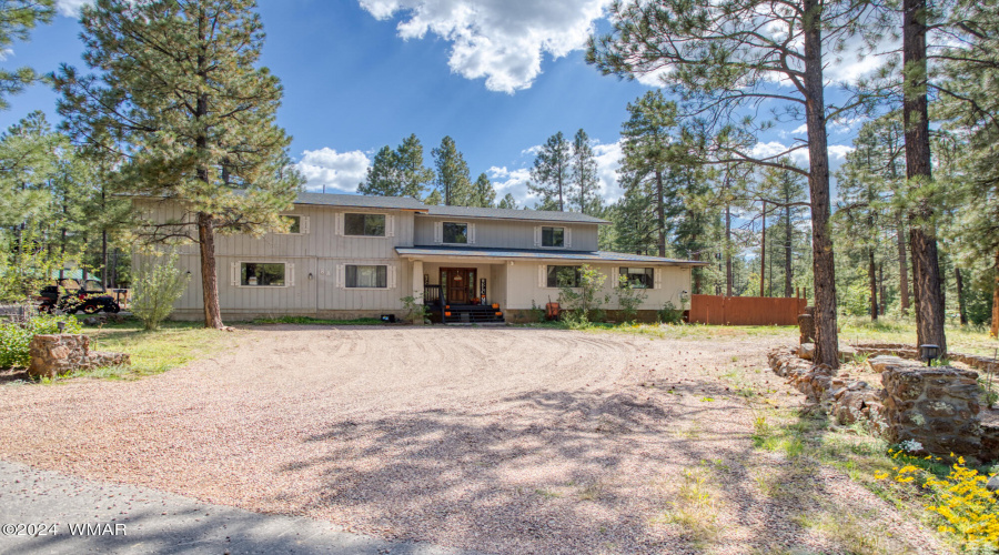 Front View of the Home