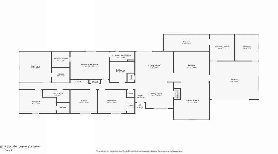 620 N 1st Pl, Show Low Floor Plan