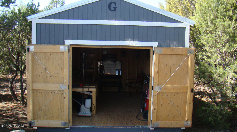 Graystone shed