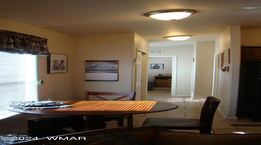 Dining area hallway