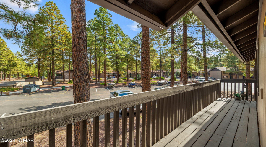 View from front Deck