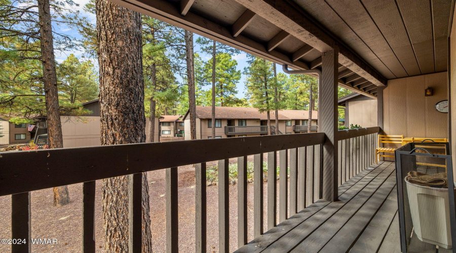 Back covered deck